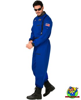 Déguisement d'astronaute bleu - Vue 5