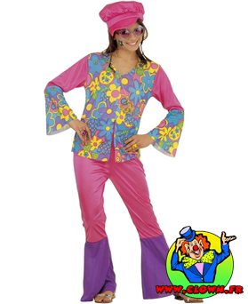 Déguisement de Fille hippy