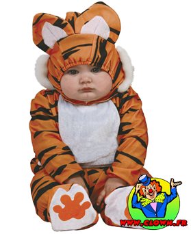 Déguisement de bébé tigre