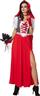 Déguisement de chaperon rouge avec robe fendu autre image 0