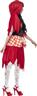 Déguisement de chaperon rouge zombie autre image 1
