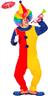 Déguisement de clown bicolore autre image 2