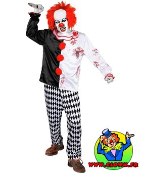 Déguisement de clown tueur