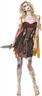 Déguisement de gladiatrice zombie autre image 1