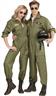 Déguisement de pilote de chasse Top Gun pour adultes autre image 3