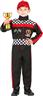 Déguisement de pilote de course noir enfant autre image 0