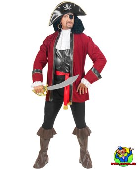 Déguisement des pirates des iles - Vue 1