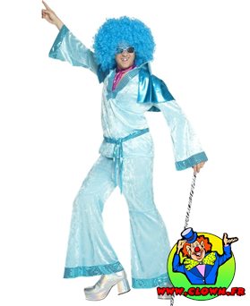 Déguisement disco bleu fairy godbrother