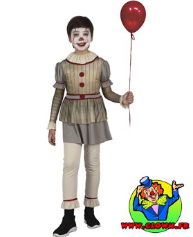 Déguisement enfant clown serial killer