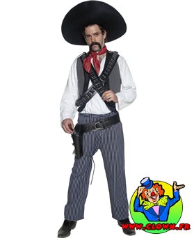 Déguisement mexicain bandit