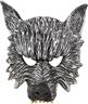 Demi-masque de loup pour costumes et fêtes autre image 4