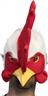 Demi-masque peluche Coq autre image 0