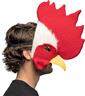 Demi-masque peluche Coq autre image 3