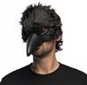 Demi-masque peluche Corneille corbeau autre image 0