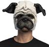 Demi-masque peluche chien Pug autre image 0
