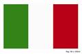 Drapeau drapeau Pavillon Italie autre image 1