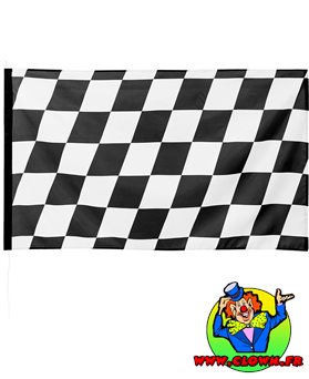Drapeau polyester Racing