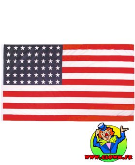 Drapeau tissu USA