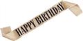 Echarpe "Happy Birthday" or autre image 1