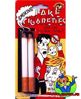 Fausses Cigarettes pour Farces et Attrapes
