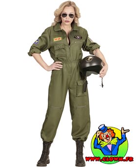 Femme pilote de combat