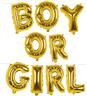 Guirlande de ballons en aluminium 'BOY  OR  GIRL' autre image 1