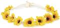 Headband hippie tournesol autre image 2