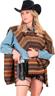 Holster et ceinture western noirs authentiques simili autre image 1