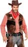 Holster et ceinture western noirs authentiques simili autre image 2