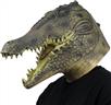 Immersion Sauvage: Masque Crocodile Réaliste autre image 2