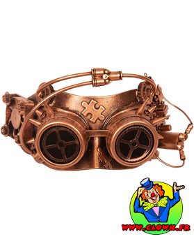 Loup Steampunk Bronze