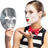 Loup visage argent mime autre image 1