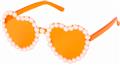 Lunette coeur orange autre image 1