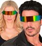 Lunettes miroirs arc-en-ciel autre image 2
