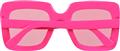 Lunettes party Bling bling rose vif autre image 4