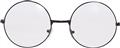 Lunettes rondes noir autre image 1