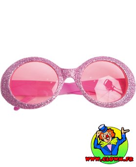 Lunnette Disco Glitter Neon Rose