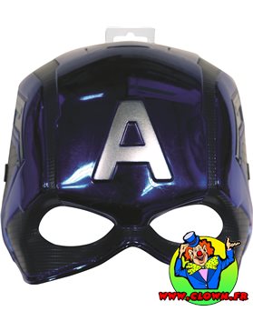 Masque Captain America en PVC pour Fans et Cosplay