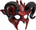 Masque Commedia dell'arte diable autre image 0