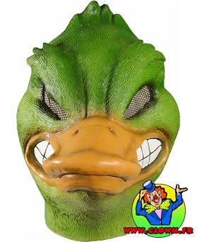 Masque Duck sauvage vert