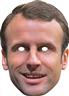 Masque Emmanuel Macron autre image 0