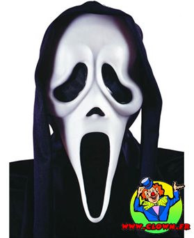 Masque Scream pour Halloween en latex