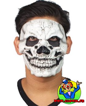 Masque Skull 3 White