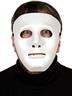Masque adulte rigide pour visage, couleur blanche - Idéal Halloween autre image 1