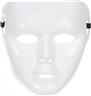 Masque blanc brillant Adulte autre image 0