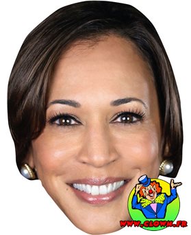 Masque carton Kamala HARRIS