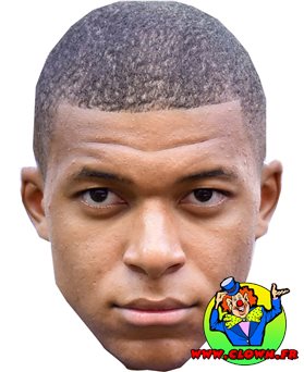 Masque carton Kylian M BAPPE