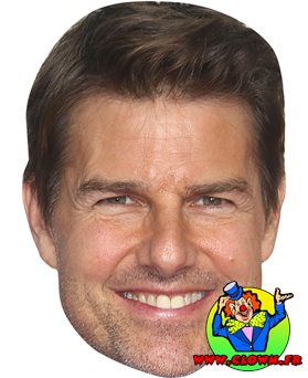 Masque carton Tom Cruise