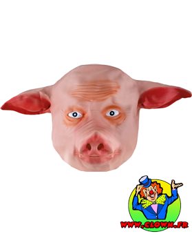 Masque cochon latex