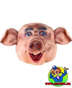 Masque cochon latex